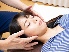 施術をしている画像